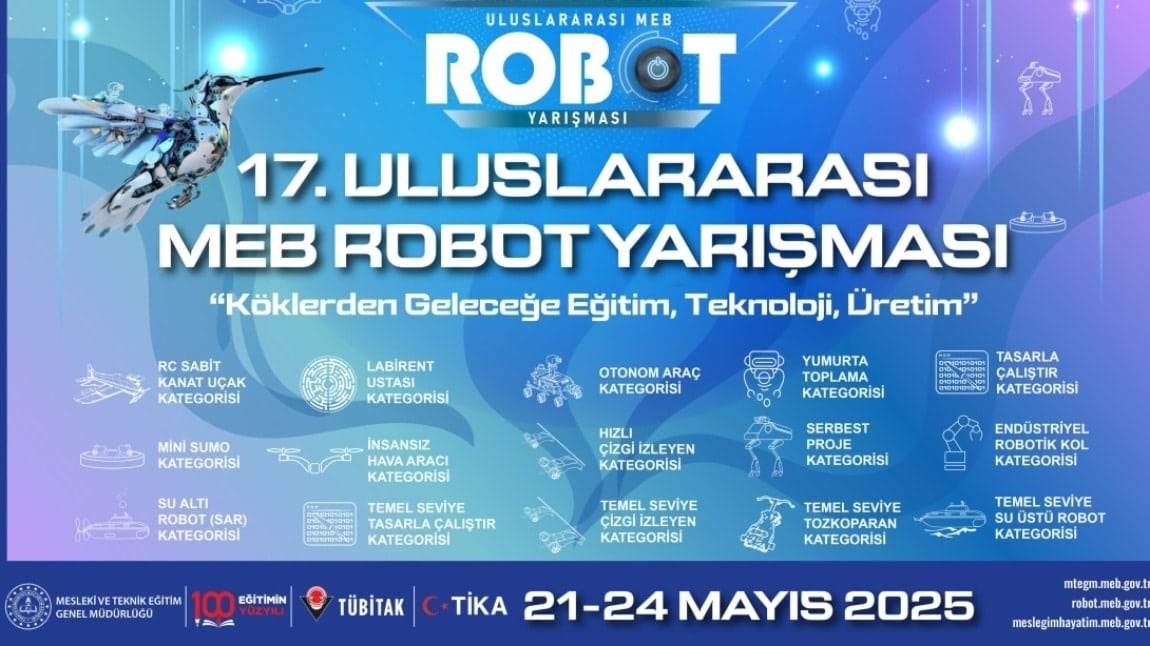 17.Uluslararası MEB Robot Yarışması